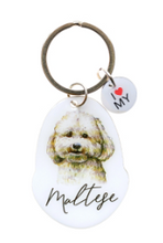 Load image into Gallery viewer, Pet Keyrings: Multiple Designs Available
