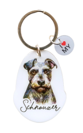 Pet Keyrings: Multiple Designs Available