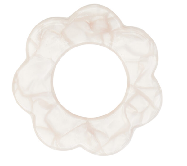 Scalloped Edge Napkin Rings: Set of 4