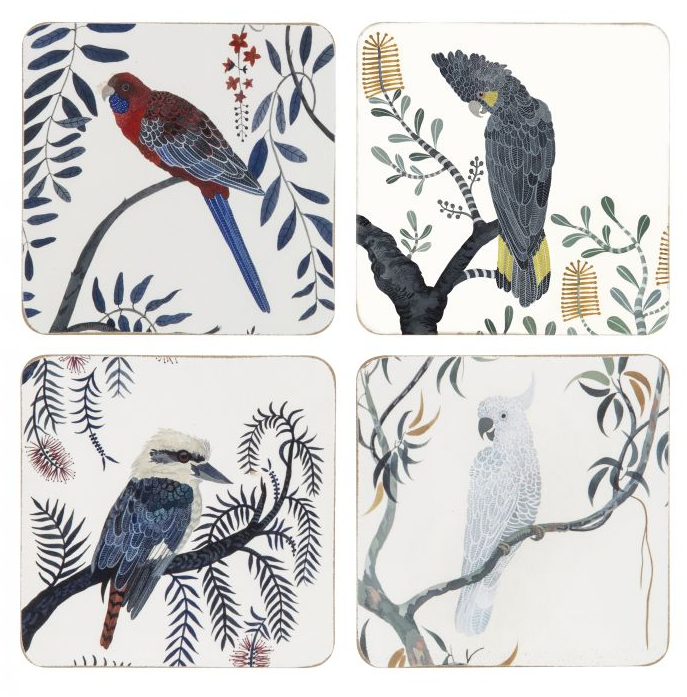 Australian Bird Coasters